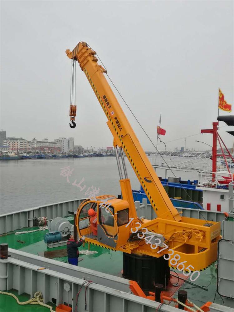 山東臨沂甲板起重機廠家起重機耐沖擊，制動性能好